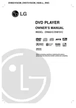 LG DV8631C Owner'S Manual preview