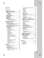 Preview for 3 page of LG DV8931H Owner'S Manual