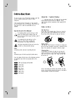 Preview for 4 page of LG DV8931H Owner'S Manual