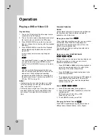 Preview for 16 page of LG DV8931H Owner'S Manual