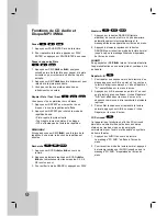 Preview for 47 page of LG DV8931H Owner'S Manual