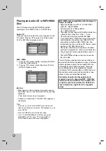 Предварительный просмотр 20 страницы LG DV9800H Owner'S Manual