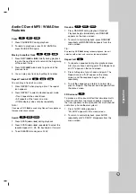 Предварительный просмотр 21 страницы LG DV9800H Owner'S Manual