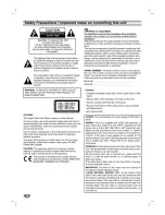 Предварительный просмотр 2 страницы LG DVC8700 Owner'S Manual