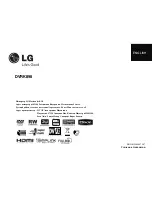 LG DVRK-898 Manual предпросмотр