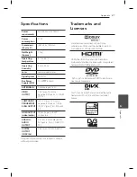 Предварительный просмотр 27 страницы LG DVT699H Owner'S Manual