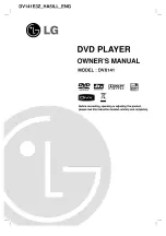 Preview for 1 page of LG DVX141 Owner'S Manual