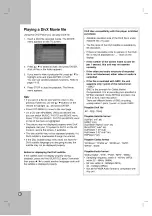 Предварительный просмотр 18 страницы LG DVX141 Owner'S Manual