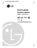 LG DVX162 Owner'S Manual preview