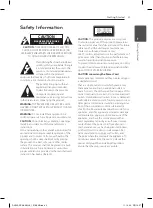 Preview for 3 page of LG DVX632 Owner'S Manual