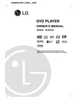 Preview for 1 page of LG DVX9500 Owner'S Manual