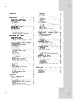 Preview for 3 page of LG DVX9500 Owner'S Manual