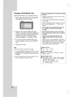 Preview for 24 page of LG DVX9500 Owner'S Manual