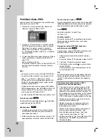 Предварительный просмотр 76 страницы LG DVX9700 Owner'S Manual