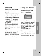 Предварительный просмотр 77 страницы LG DVX9700 Owner'S Manual