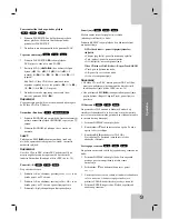 Предварительный просмотр 125 страницы LG DVX9700 Owner'S Manual