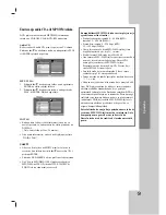 Предварительный просмотр 127 страницы LG DVX9700 Owner'S Manual