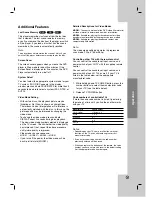 Preview for 27 page of LG DVX9900H Owner'S Manual