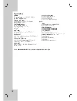 Preview for 30 page of LG DVX9900H Owner'S Manual