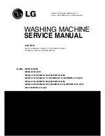 LG DWD-111516FB Service Manual preview