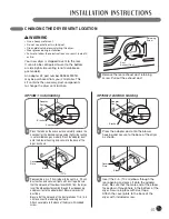 Предварительный просмотр 13 страницы LG DX2802L - 7.4CF FL GAS DRYER LED User'S Manual & Installation Instructions