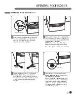 Предварительный просмотр 41 страницы LG DX2802L - 7.4CF FL GAS DRYER LED User'S Manual & Installation Instructions