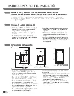 Предварительный просмотр 54 страницы LG DX2802L - 7.4CF FL GAS DRYER LED User'S Manual & Installation Instructions