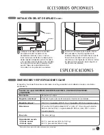 Предварительный просмотр 89 страницы LG DX2802L - 7.4CF FL GAS DRYER LED User'S Manual & Installation Instructions