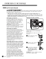 Предварительный просмотр 122 страницы LG DX2802L - 7.4CF FL GAS DRYER LED User'S Manual & Installation Instructions