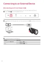 Предварительный просмотр 22 страницы LG DXG7QBK Owner'S Manual