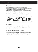 Предварительный просмотр 4 страницы LG E1600S Owner'S Manual