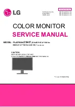 LG E1940T Service Manual preview