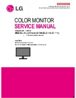 LG E1942S Service Manual preview