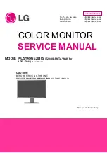 Предварительный просмотр 1 страницы LG E2040S Service Manual