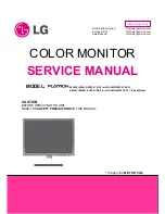 Preview for 1 page of LG E2260S Service Manual