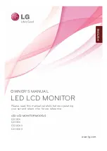 Preview for 2 page of LG E2280V Owner'S Manual