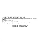 Preview for 160 page of LG E400R User Manual