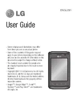 Preview for 255 page of LG E410 User Manual