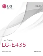 LG E435 User Manual preview