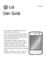 Предварительный просмотр 3 страницы LG E435 User Manual