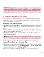 Предварительный просмотр 43 страницы LG E435 User Manual