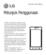 Preview for 3 page of LG E450 Manual