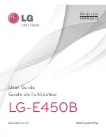 Preview for 1 page of LG E450B User Manual