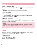 Preview for 80 page of LG E450B User Manual