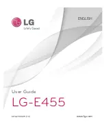 LG E455 User Manual preview