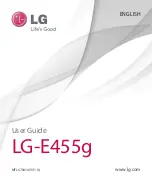 LG E455g User Manual preview