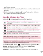 Preview for 67 page of LG E610 User Manual