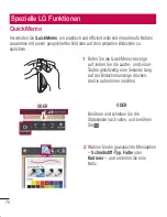 Preview for 72 page of LG E610 User Manual