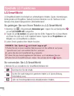 Preview for 74 page of LG E610 User Manual