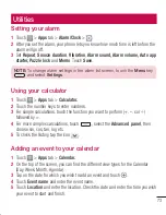 Preview for 189 page of LG E610 User Manual